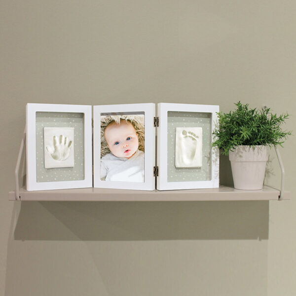 Dooky Happy Hands Baby Afdruk Fotolijst Triple - Afbeelding 2