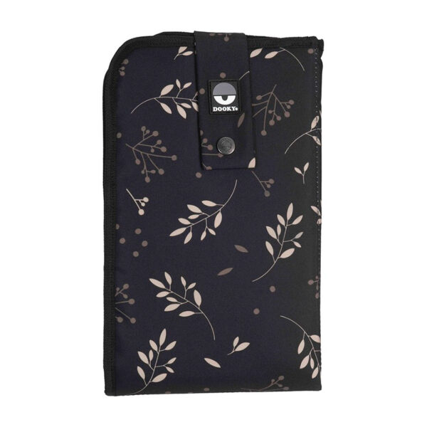 Dooky Verschoningsmat 3 In 1 Romantic Leaves Black - Afbeelding 4
