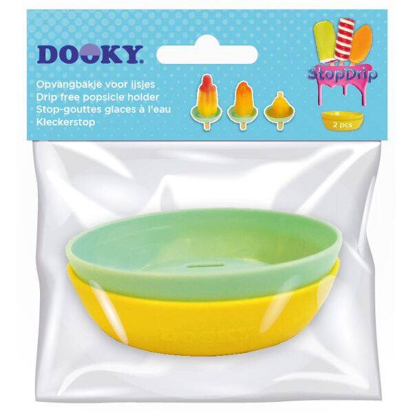 Dooky Stop Drip Yellow/Mint (2 stuks)